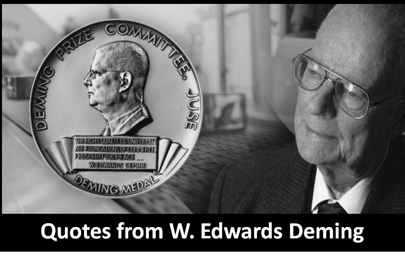 Quotes and sayings from W. Edwards Deming